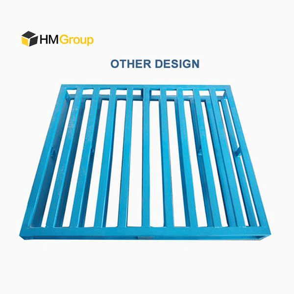 double steel pallet