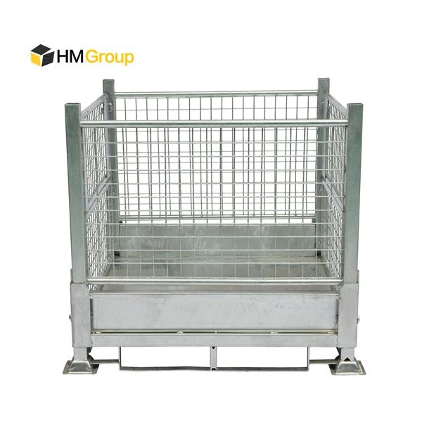 2 metal heavy duty stillage cage